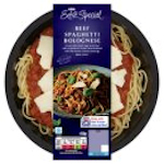 Calories in Asda Extra Special Beef Spaghetti Bolognese