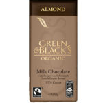 Calories in Green & Black's Organic Almond Milk Chocolate