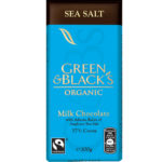 Calories in Green & Black's Organic Sea Salt Milk Chocolate