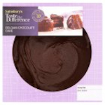 Calories in Sainsbury's Taste the Difference Belgian Chocolate Cake