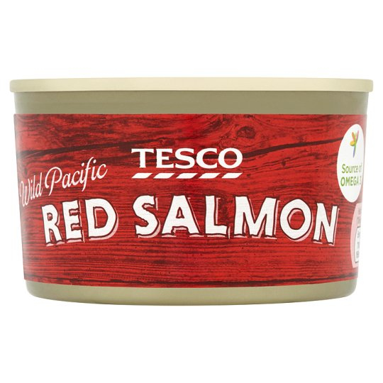Calories in Tesco Wild Pacific Red Salmon
