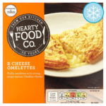 Calories in Hearty Food Co. 2 Cheese Omelettes