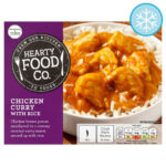 Calories in Hearty Food Co. Chicken Curry with Rice