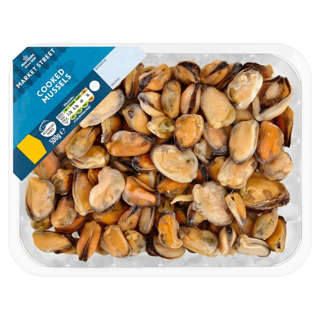 戀 Calories in Morrisons Cooked Mussels