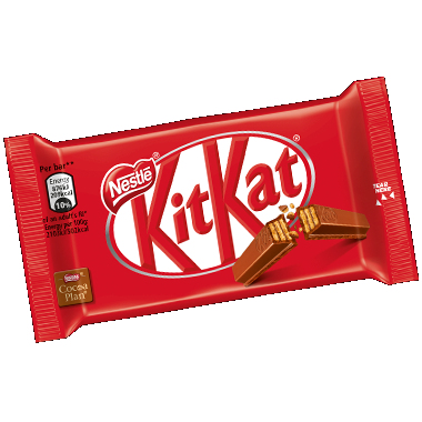 jordskælv synd Kro 🍫 Calories in Nestlé KitKat