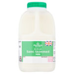 Calories in Morrisons British Semi Skimmed Milk