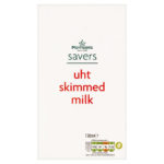 Calories in Morrisons Savers UHT Skimmed Milk
