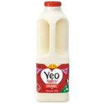 Calories in Yeo Valley Organic Skimmed Milk