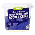 Calories in Asda Best of British Extra Thick Fresh Double Cream