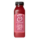 Calories in Innocent Raspberry & Cherry Super Juice