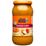 Calories in Uncle Ben's Medium Curry