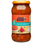 Calories in Uncle Ben's Sweet & Sour No Added Sugar