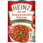 Calories in Heinz Eat Well Tomato & Cannellini Bean Soup