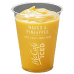 Calories in McDonald's McCafé Mango and Pineapple Iced Fruit Smoothie
