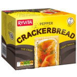 Calories in Ryvita Pepper Flavour Crackerbread